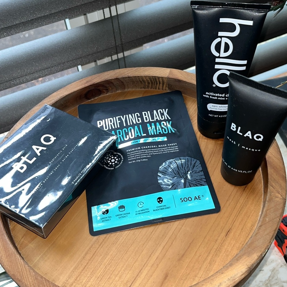 Lot of Black & Hello Charcoal Purify Products NWT